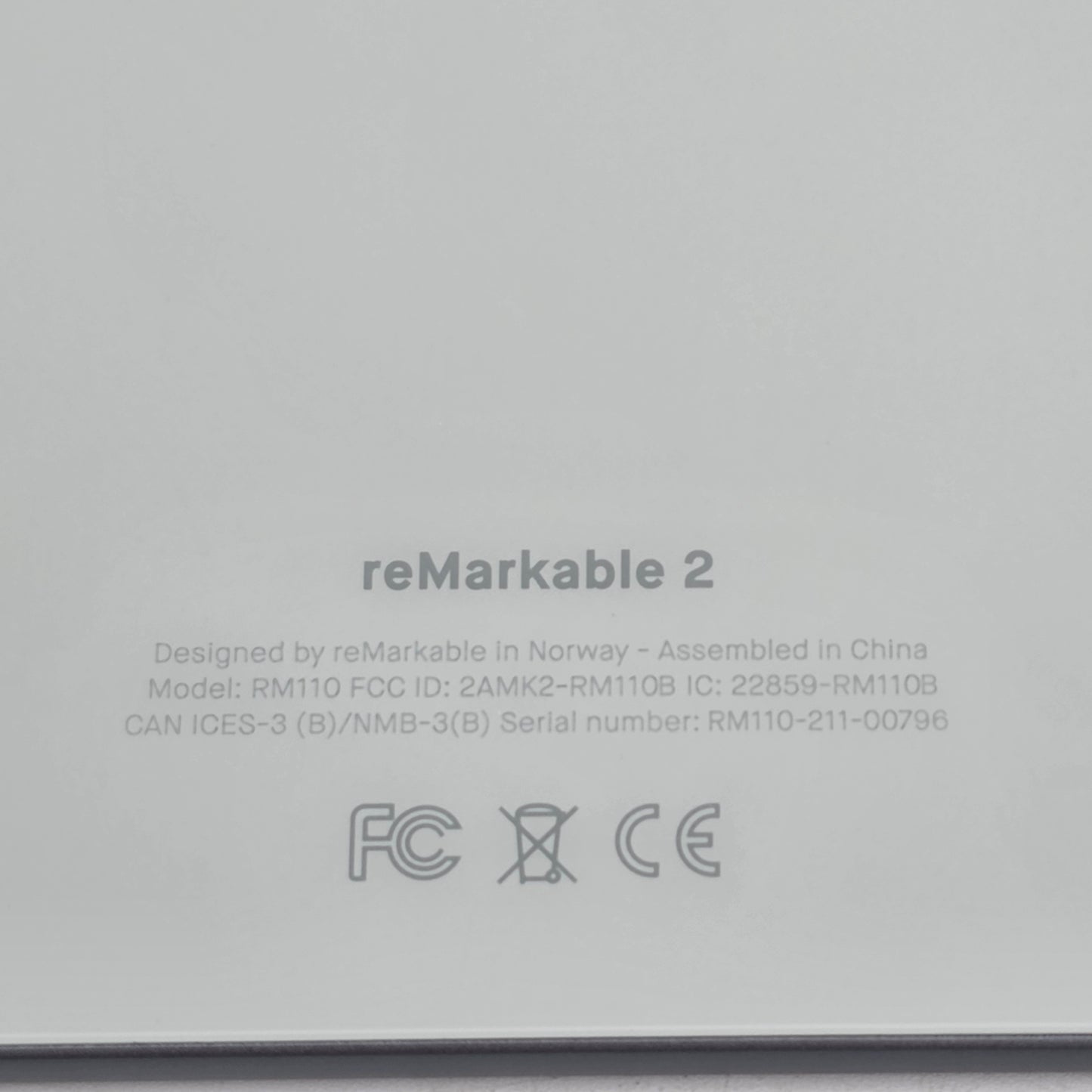 reMarkable 2 Writing Tablet RM110