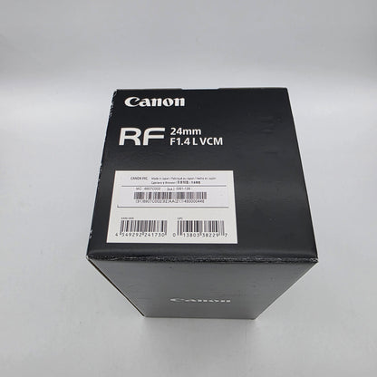 Canon RF Wide Angle Lens 24mm f/1.4 L VCM