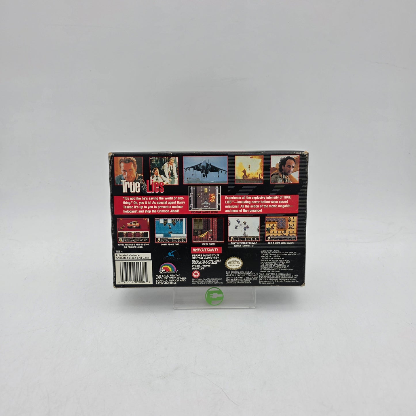 True Lies (Super Nintendo SNES, 1995)