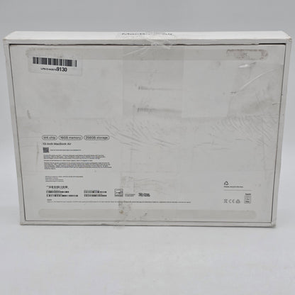 New 2025 Apple MacBook Air 13.3" M4 8C GPU 4.5GHz 16GB RAM 256GB SSD A3240