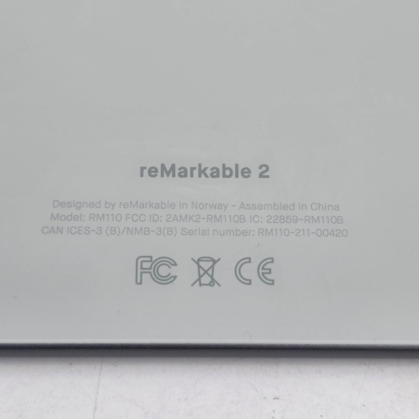 reMarkable  2 Digital Notepad RM110