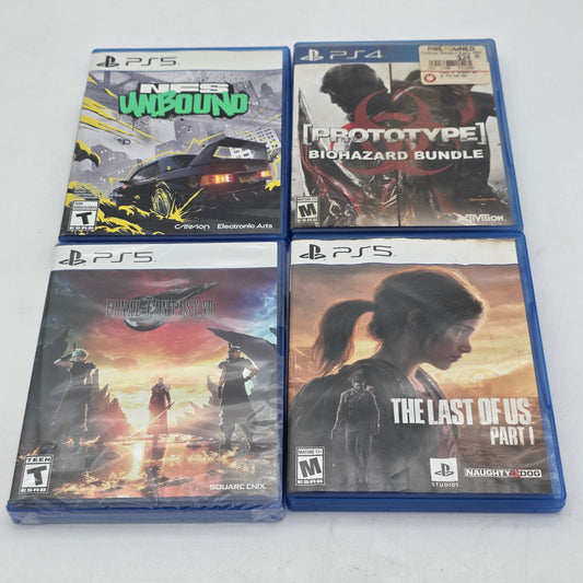 New Lot of 4 Sony Games