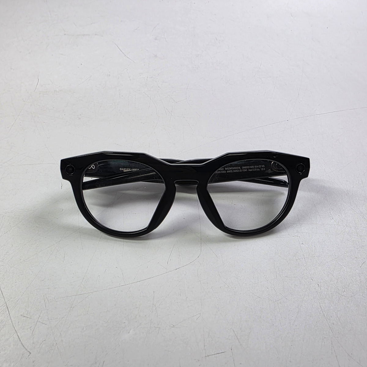 Oakley Meta HSTN Clear Transitions 00W8002 AI Smart Glasses