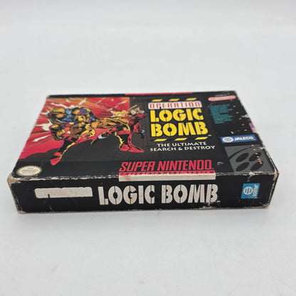 Operation Logic Bomb (Super Nintendo SNES, 1993)