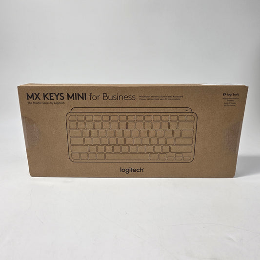 New Logitech MX Keys Mini for Business Wireless Keyboard