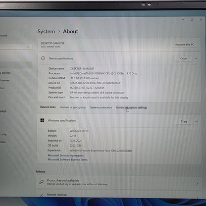 MSI Stealth GS75 17.3" i9-10980HK 3.1GHz 32GB RAM 1TB SSD RTX 2070 Super Max-Q