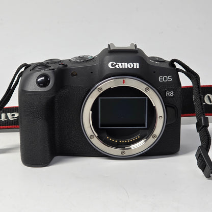 Canon EOS R8 24.2MP Digital SLR DSLR Camera With Extras
