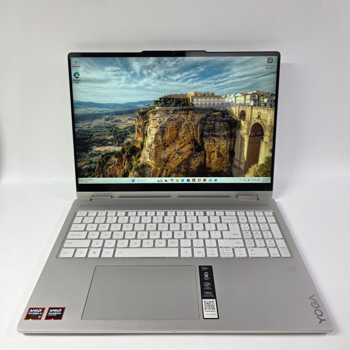 Lenovo Yoga 7 2-in-1 16AKP10 16" ryzen 7 3500 3.6GHz 16GB RAM 1TB SSD