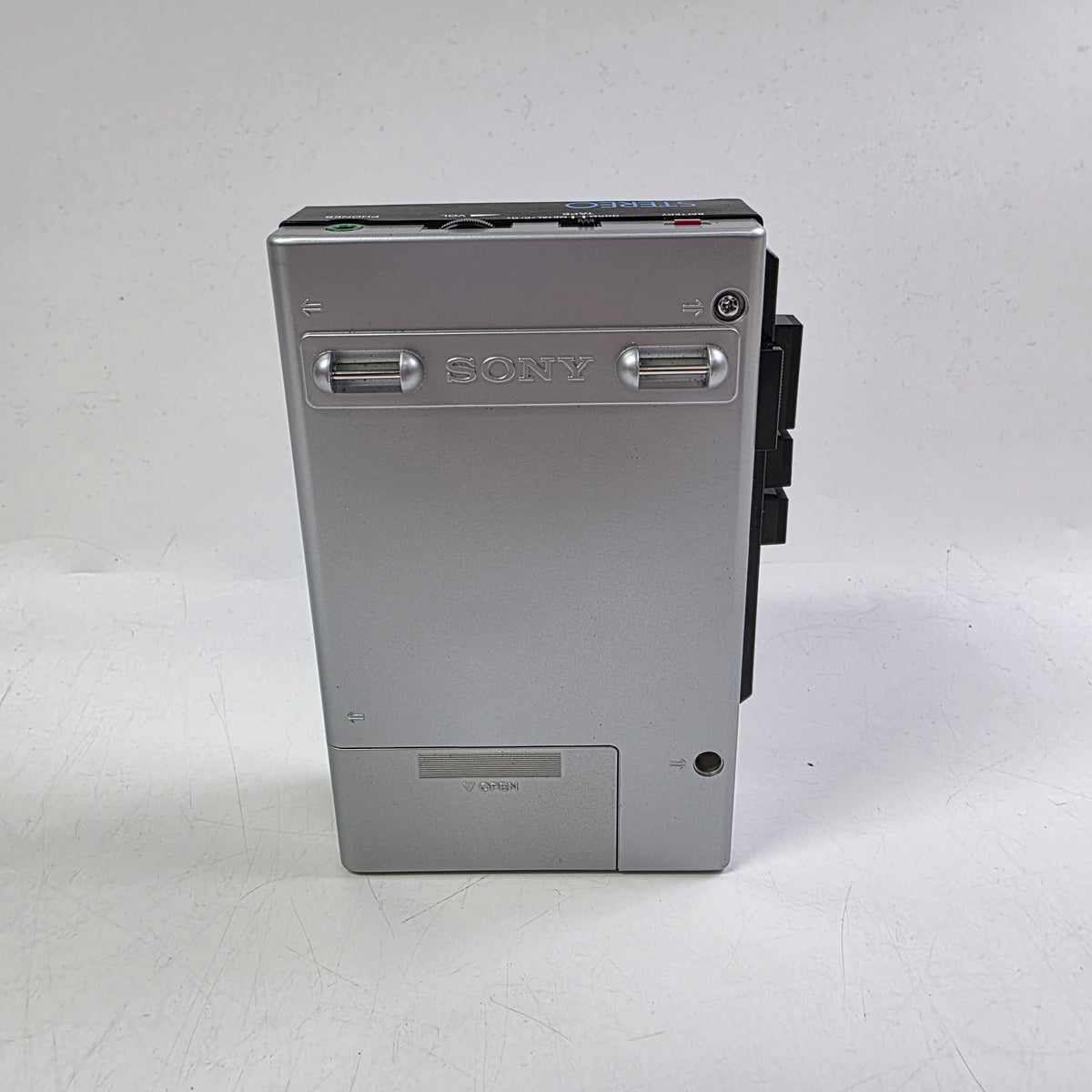 Sony Walkman Cassette Tape Portable Cassette Player Silver WM-8