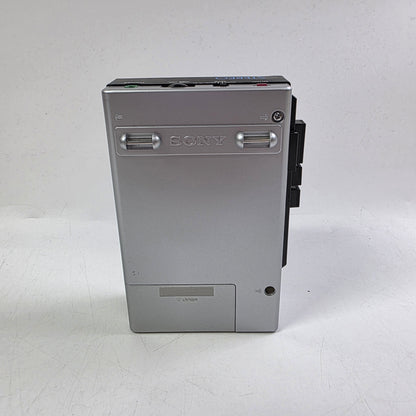 Sony Walkman Cassette Tape Portable Cassette Player Silver WM-8