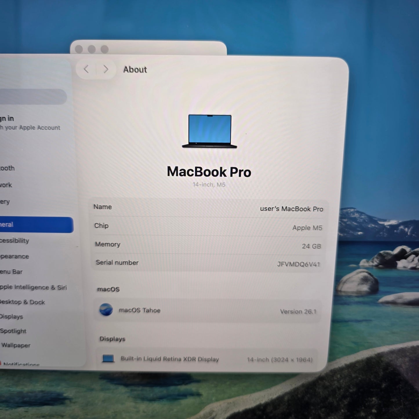 New 2025 Apple MacBook Pro 14" M4 4.5GHz 24GB RAM 1TB SSD A3434