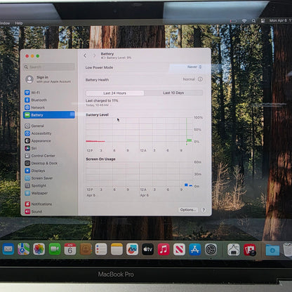 2018 Apple MacBook Pro 13.3" i7 2.8GHz 16GB RAM 512GB SSD Silver A1989