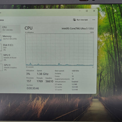 Dell Latitude 5550 P127F003 15.5 Core Ultra 5 135U 1.6GHz 16GB RAM 512GB SSD