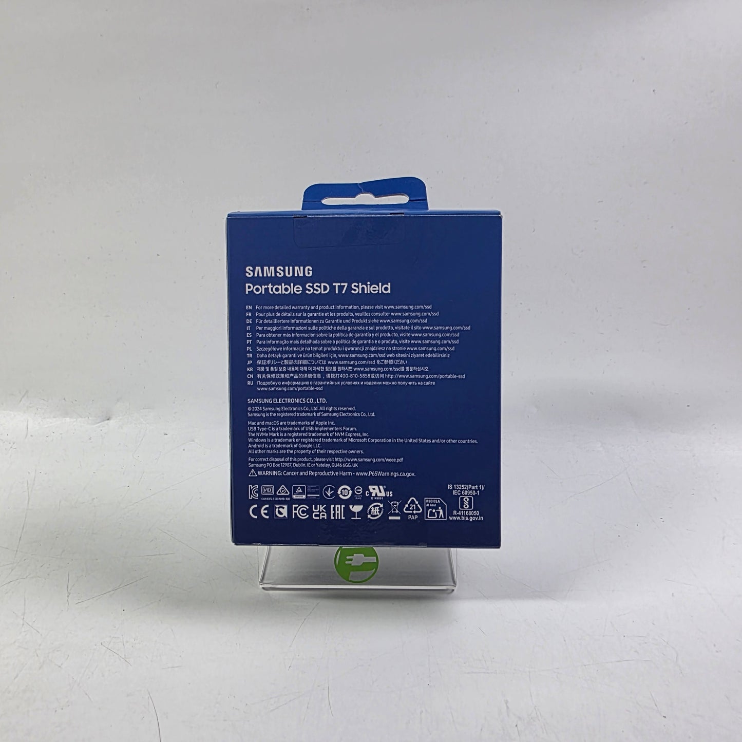 New Samsung T7 Shield Portable SSD MU-PE1T0S