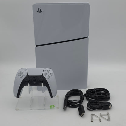 Sony PlayStation 5 Slim Disc Edition PS5 1TB White Console Gaming System