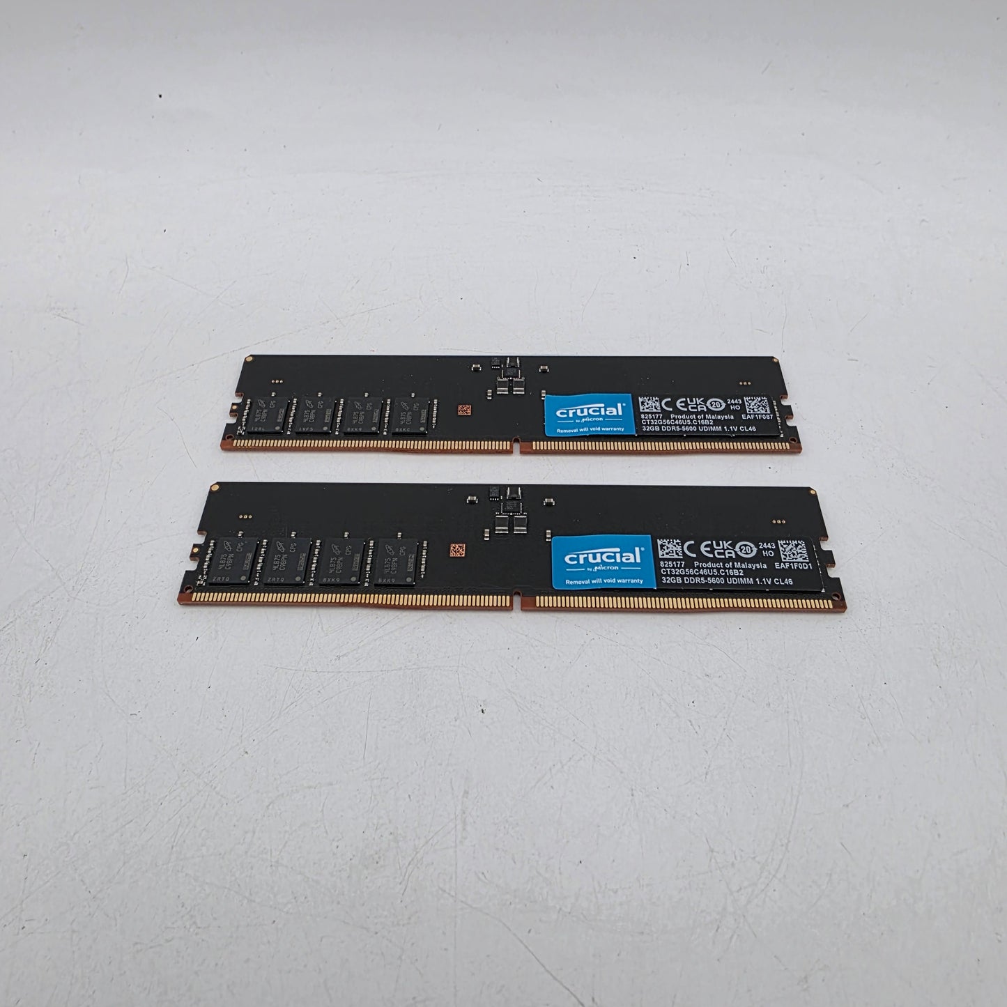 Crucial CT32G56C46U5.C16B2 64GB (2x32GB) RAM DDR5 5600MHz
