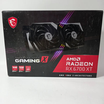 MSI Radeon RX 6700 XT Gaming X 12GB GDDR6 Graphics Card B08Z7DXHP5