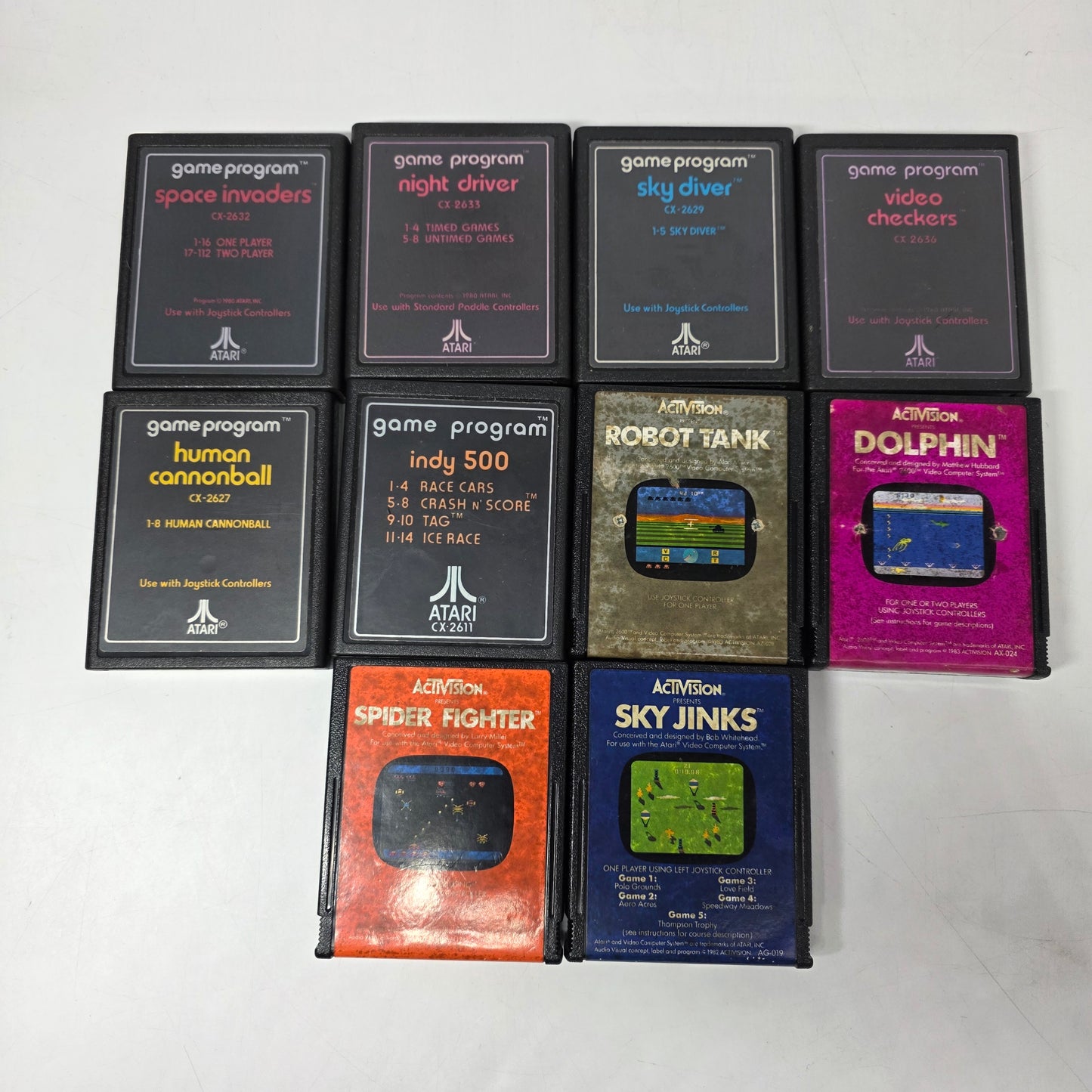 Lot of 28 Atari 2600 Games See Description for Titles