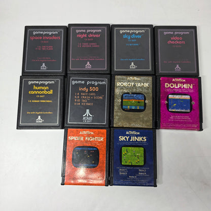 Lot of 28 Atari 2600 Games See Description for Titles