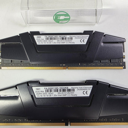 G.Skill RipJaws 32GB (4x8GB) RAM DDR4 3200MHz F4-3600C16D-16GVKC