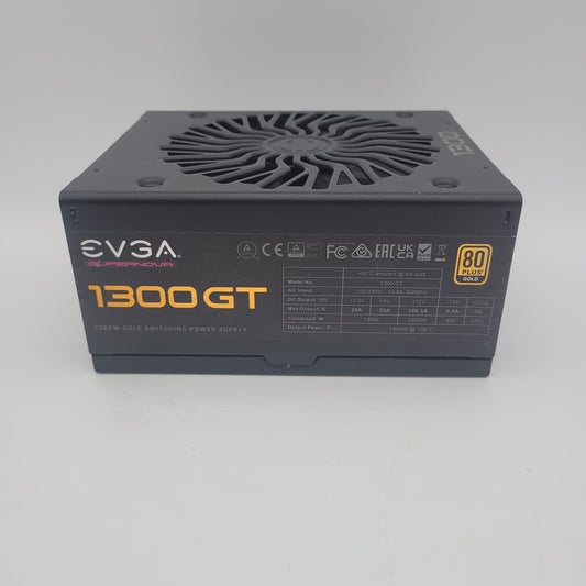 evga SUPERNOVA 1300 GT 220-GT-1300 80 Plus Gold 1300W Fully Modular Power Supply