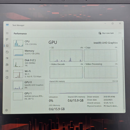 Acer Nitro V 15 15.6" i5-13420H 2.1GHz 32GB RAM 512GB SSD GeForce RTX 3050