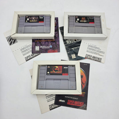 Lot of 3 Super Nintendo SNES Games See Description For Titles