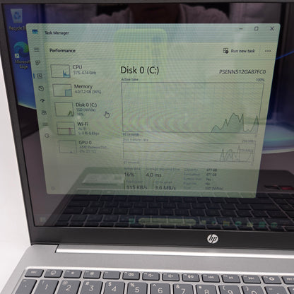 HP Laptop 15-FC0025DX 15" AMD Ryzen 5 7520U 2.8GHz 8GB RAM 512GB SSD