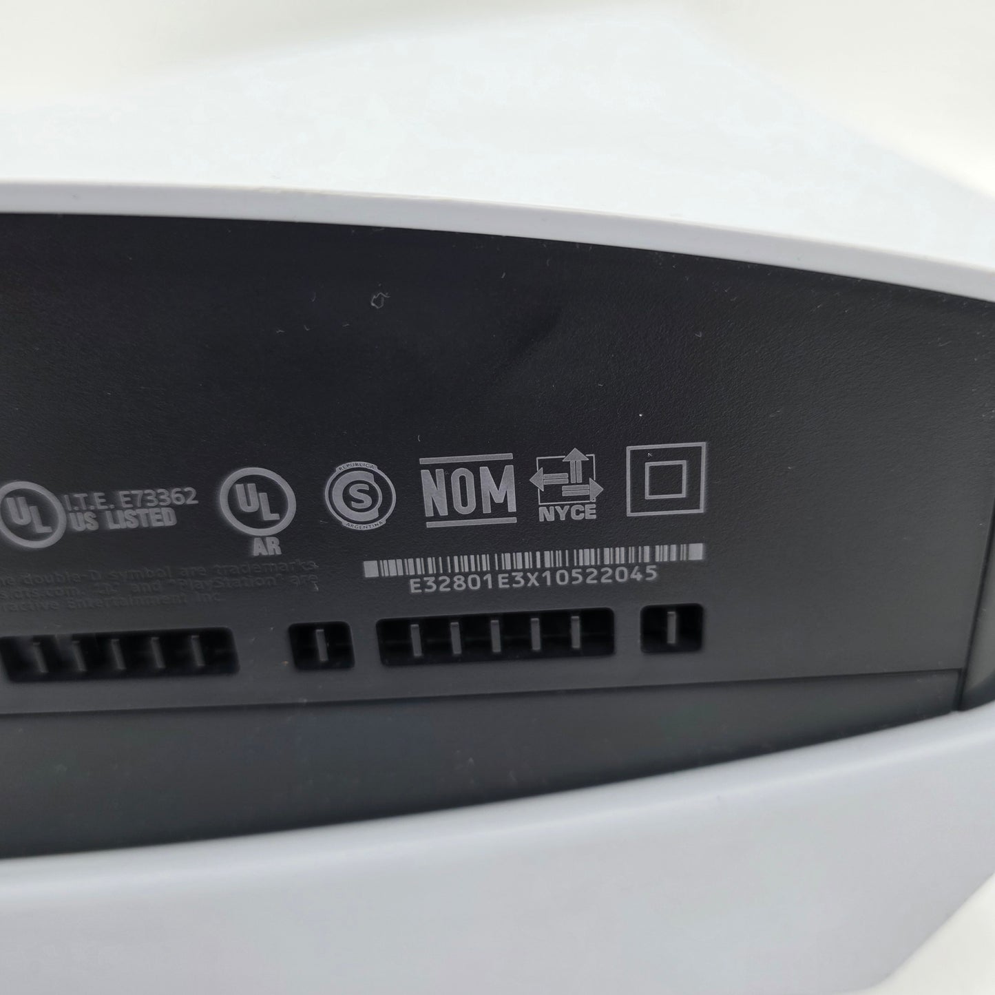 Sony PlayStation 5 Disc Edition PS5 825GB White Console Gaming System CFI-1215A