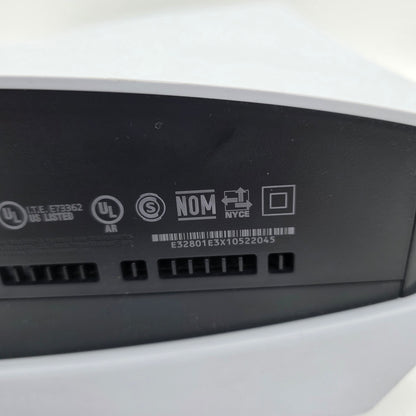 Sony PlayStation 5 Disc Edition PS5 825GB White Console Gaming System CFI-1215A