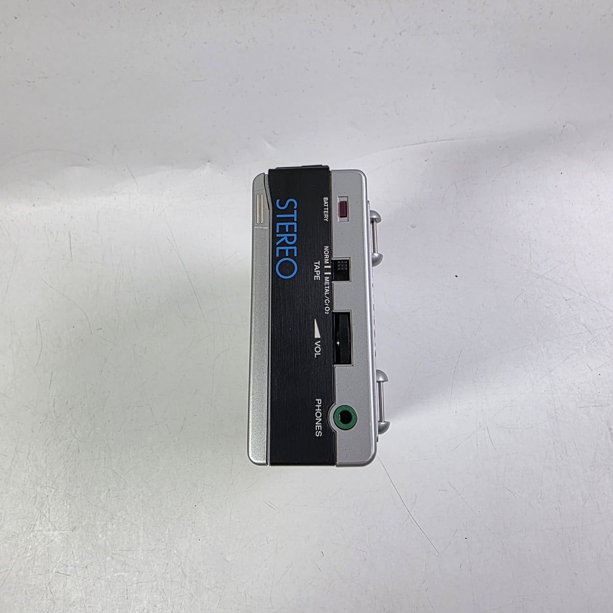 Sony Walkman Cassette Tape Portable Cassette Player Silver WM-8