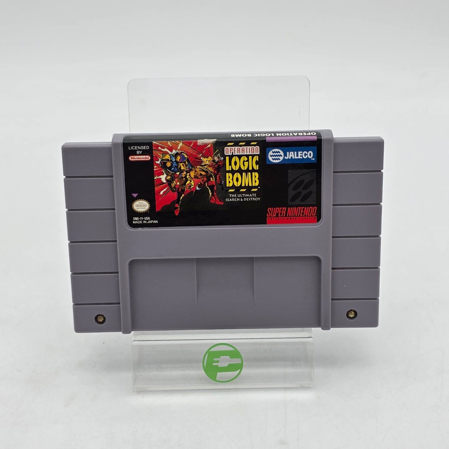 Operation Logic Bomb (Super Nintendo SNES, 1993)