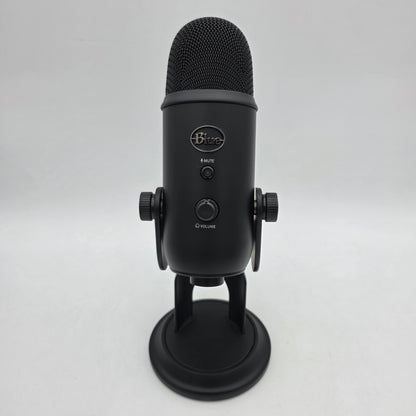 Blue Blue Yeti Blackout Condenser Studio Microphone