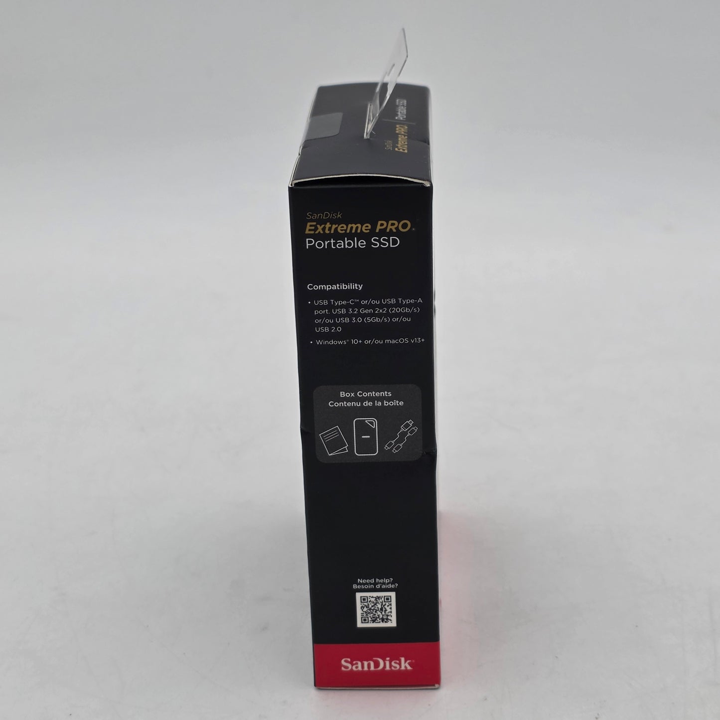 New SanDisk Portable Extreme Pro Portable SSD 4TB USB-C to USB-C SSD SDSSDE81