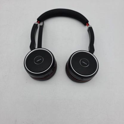 Jabra Evolve 75 Wireless On-Ear Bluetooth Headphones Black/Orange