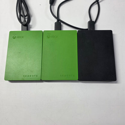 LOT of 3 SEAGATE Xbox Hard Drives
