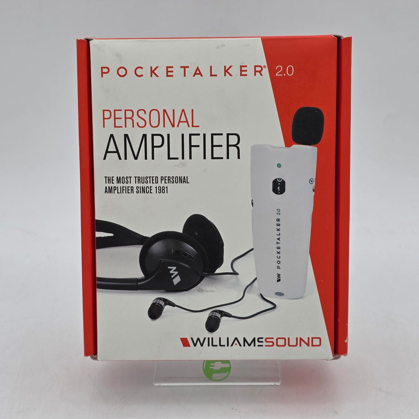 Williams Sound Pocketalker 2.0 Personal Amplifier PKT 2.0 VA BASE
