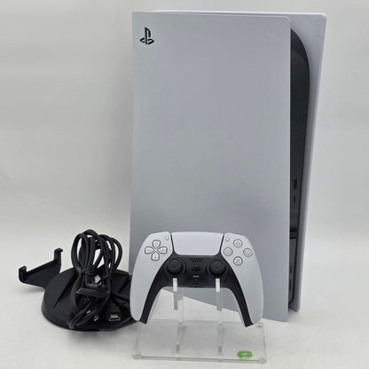 Sony PlayStation 5 Disc Edition PS5 825GB White Console Gaming System CFI-1115A