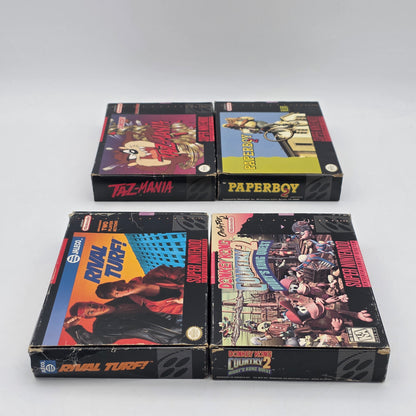 Lot of 4 Super Nintendo SNES Games