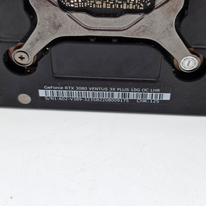MSI GeForce RTX 3080 Ventus 3X Plus 10GB GDDR6X Graphics Card