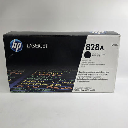 HP 828A Black Toner Cartridge  open box C5358A