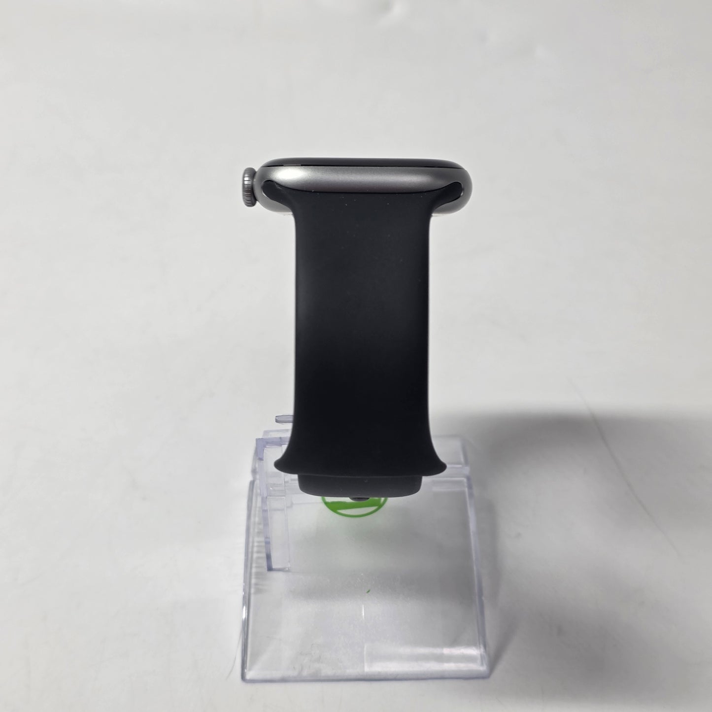 GPS Only Apple Watch Series 11 46MM Silver Aluminum Black Sport Band MEV44LW/A