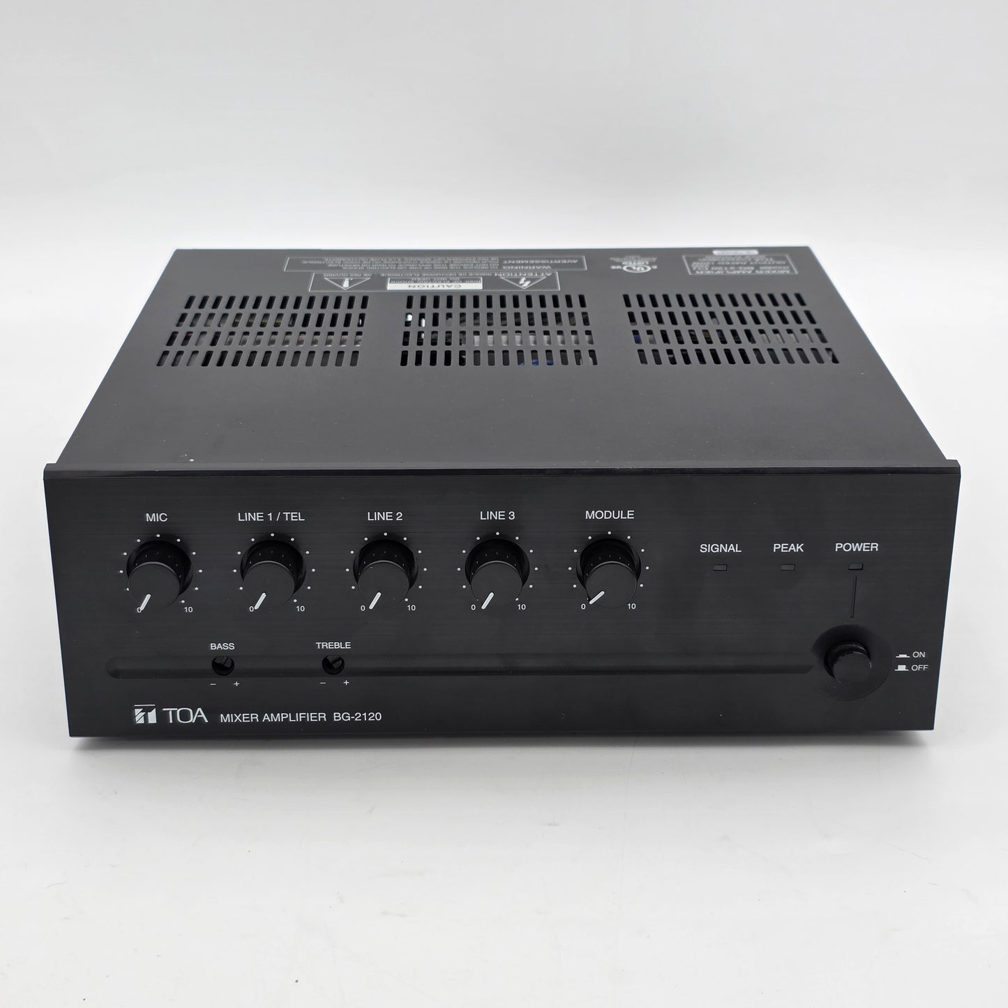 TOA Mixer Amplifier 5-Channel BG-2120