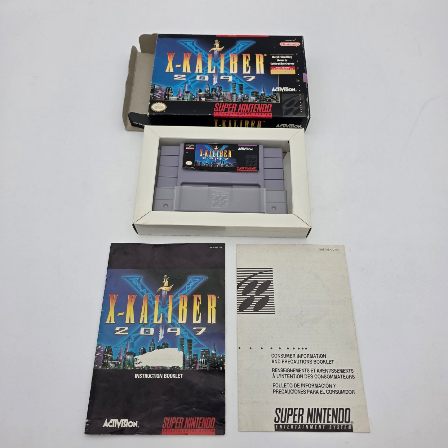 X-Kaliber 2097 (Super Nintendo SNES, 1994)