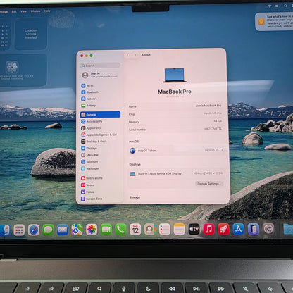 2026 Apple MacBook Pro 16" M5 Pro 20C GPU 4.6GHz 48GB RAM 1TB SSD MGEC4LL/A