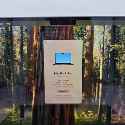 2024 Apple MacBook Pro 14" M4 10C GPU 4.5GHz 16GB RAM 512GB SSD MW2U3LL/A