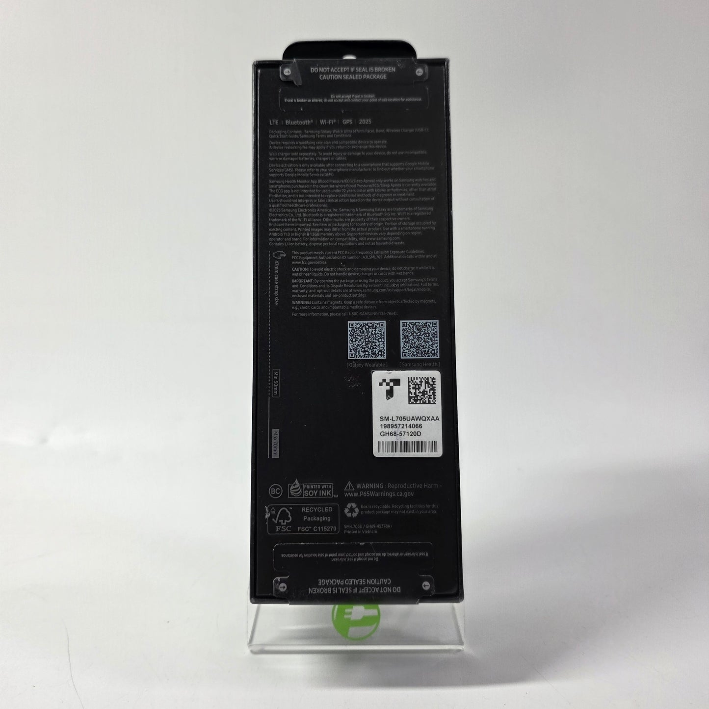 New Unlocked Samsung Galaxy Watch Ultra  Titanium Smartwatch SM-L705UAWQXAA