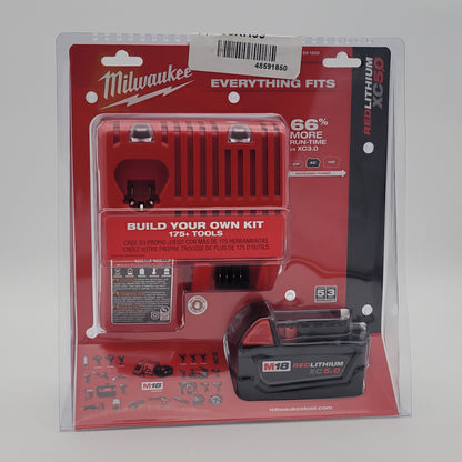 New Milwaukee M18 Red Lithium  XC5.0  48-59-1850