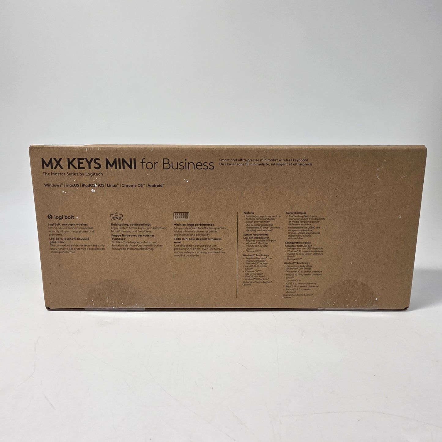 New Logitech MX Keys Mini for Business Wireless Keyboard