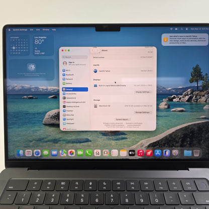 2024 Apple MacBook Pro 14" M4 10C GPU 4.5GHz 16GB RAM 512GB SSD MW2U3LL/A
